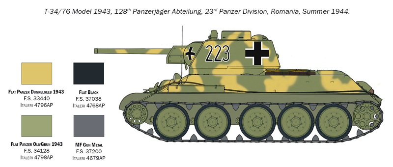 7078 - T-34/76 Model 1943 - Imagem 11