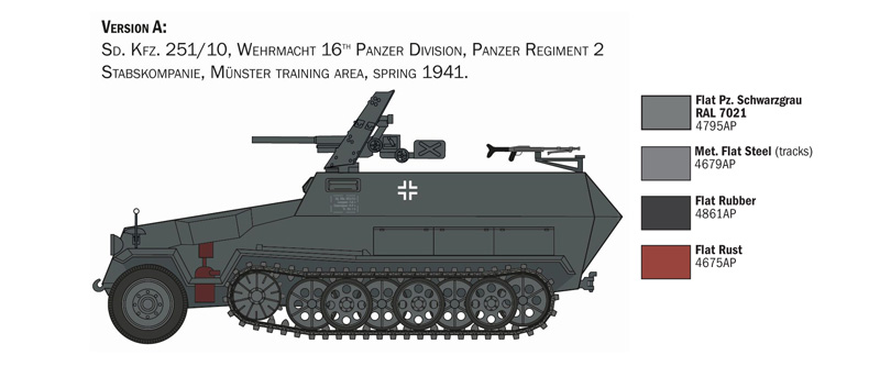 7079 - Sd.Kfz. 251/10 - Imagem 5