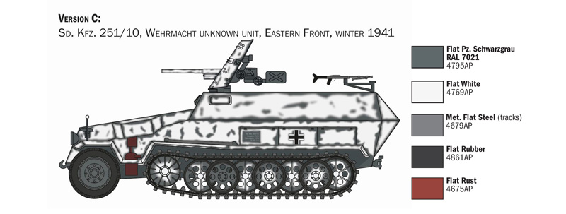 7079 - Sd.Kfz. 251/10 - Imagem 7