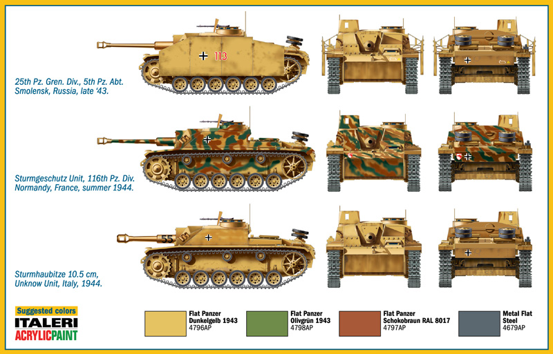 7522 - STURMGESCHUTZ III - FAST ASSEMBLY - Imagem 4
