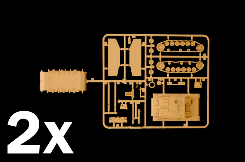 7522 - STURMGESCHUTZ III - FAST ASSEMBLY - Imagem 5