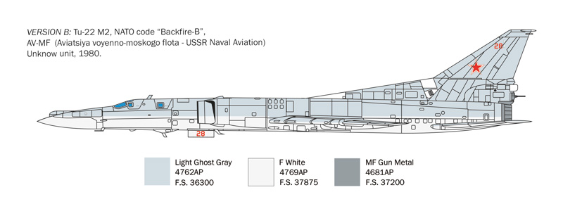 1440 - Tu-22M3 Backfire C - Imagem 5