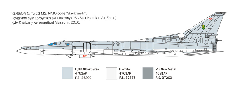 1440 - Tu-22M3 Backfire C - Imagem 6