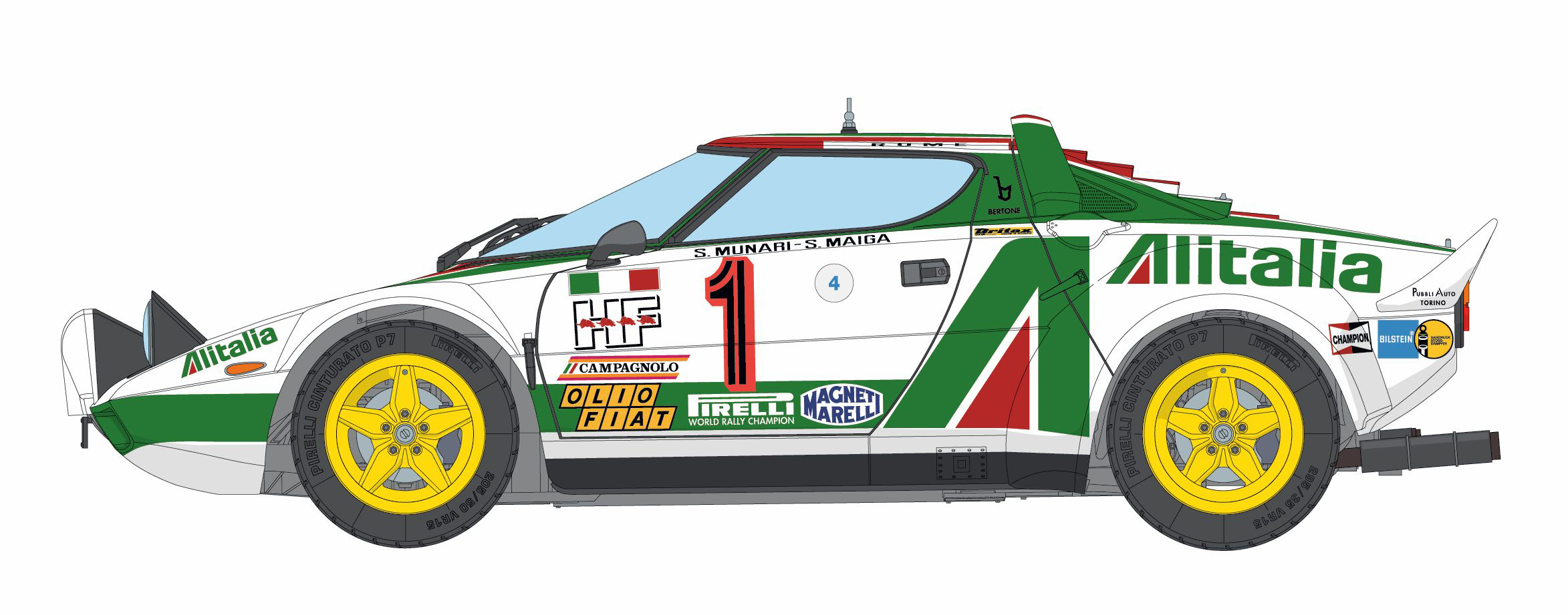 4714 - Lancia stratos HF Gr.4 - Imagem 3