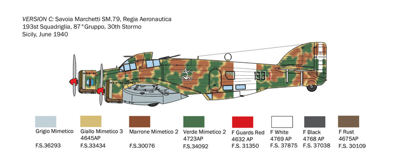 1412 - S.M.79 Sparviero - Imagem 6