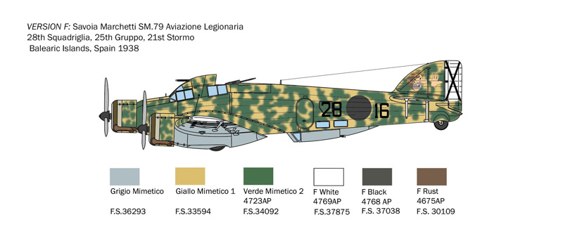 1412 - S.M.79 Sparviero - Imagem 9