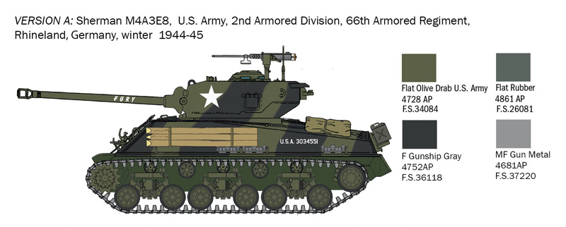 25772 - M4A3E8 Sherman - Imagem 4