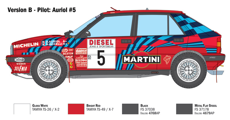 4712 - Lancia Delta HF Integrale Sanremo 1989 - Imagem 7