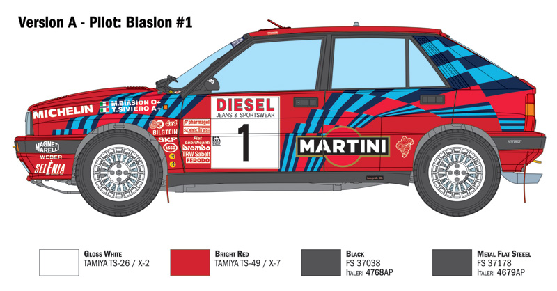 4712 - Lancia Delta HF Integrale Sanremo 1989 - Imagem 8