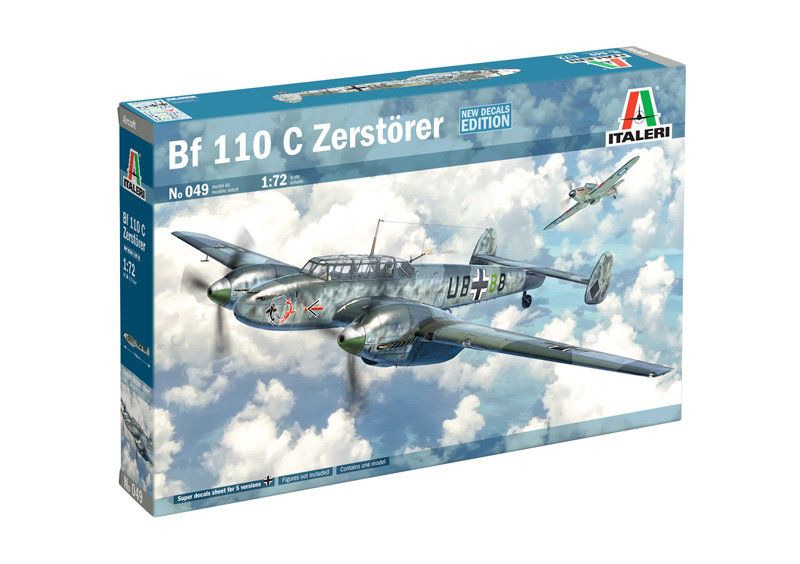 0049 BF-110 C3/C4 ZERSTORER (1 : 72) - Imagem 2