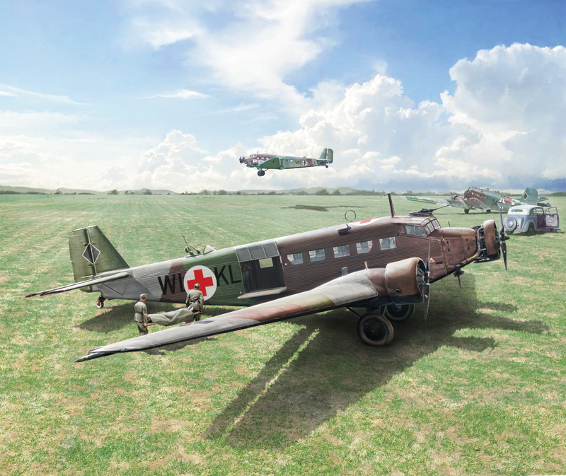 0102 JUNKERS JU 52/3m (1 : 72)