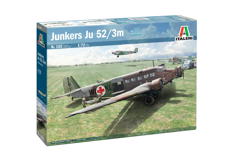 0102 JUNKERS JU 52/3m (1 : 72) - Imagem 2