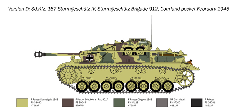 0223 STURMGESCHUTZ IV (1 : 35) - Imagem 4