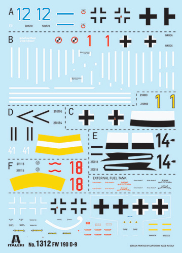 1312 - FOCKE WULF FW-190 D-9 - Imagem 3