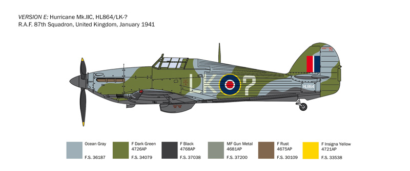 2828 - Hurricane Mk. IIC - Imagem 8