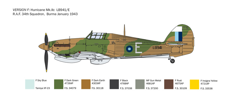 2828 - Hurricane Mk. IIC - Imagem 9