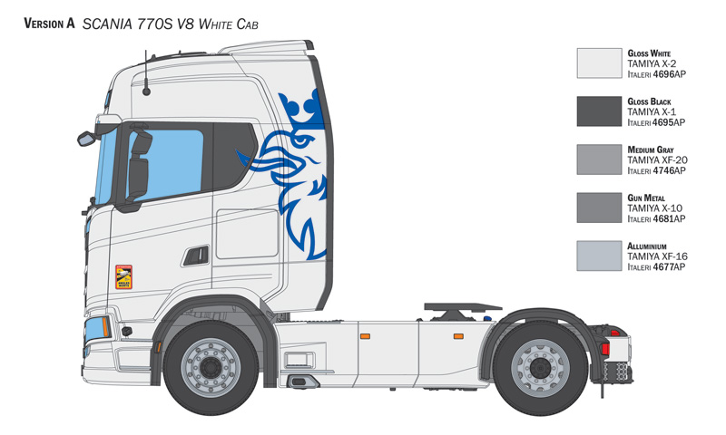 3965 - Scania 770S V8 “White Cab” - Imagem 3