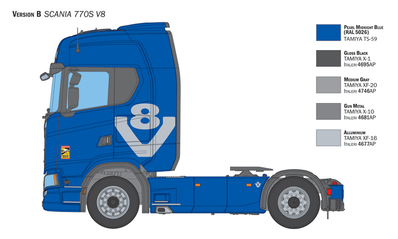 3965 - Scania 770S V8 “White Cab” - Imagem 4