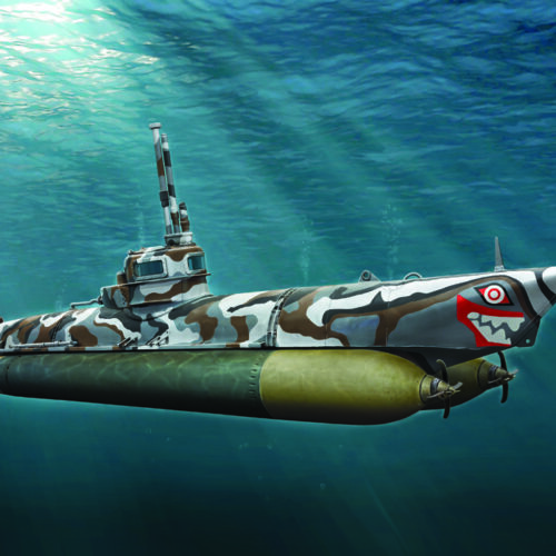 5609 – U-BOOT BIBER MIDGET SUBMARINE