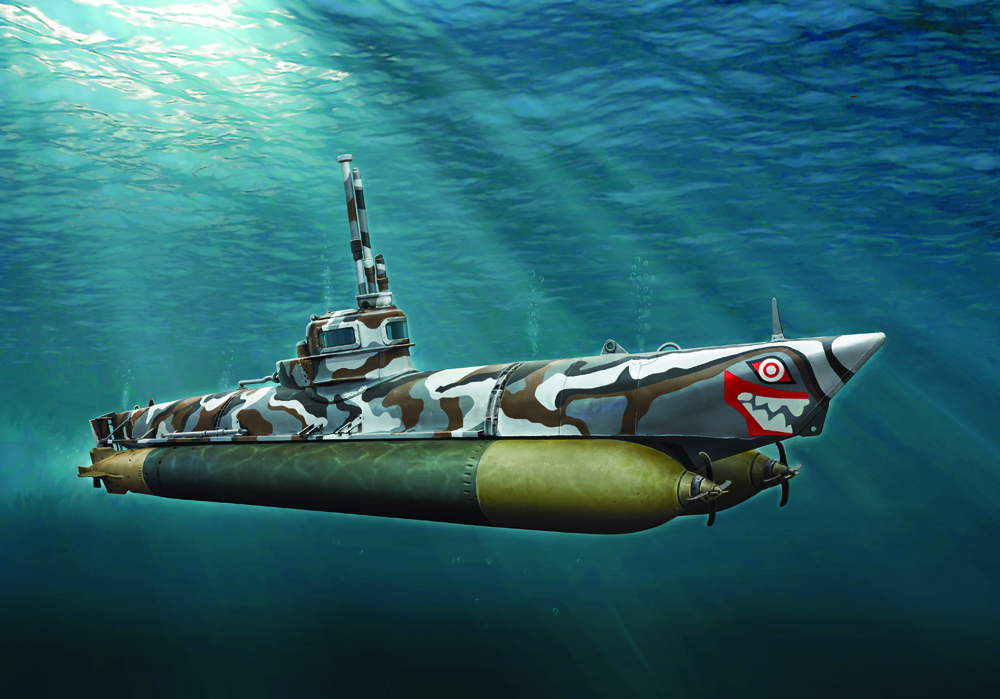 5609 - U-BOOT BIBER MIDGET SUBMARINE