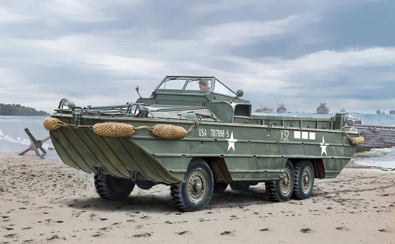 7022 - DUKW 2 1/2 ton GMC Truck Amphibious version