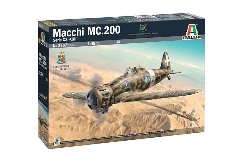 2767 - Macchi C.200 Serie XXI-XXIII (1:48) - Imagem 2