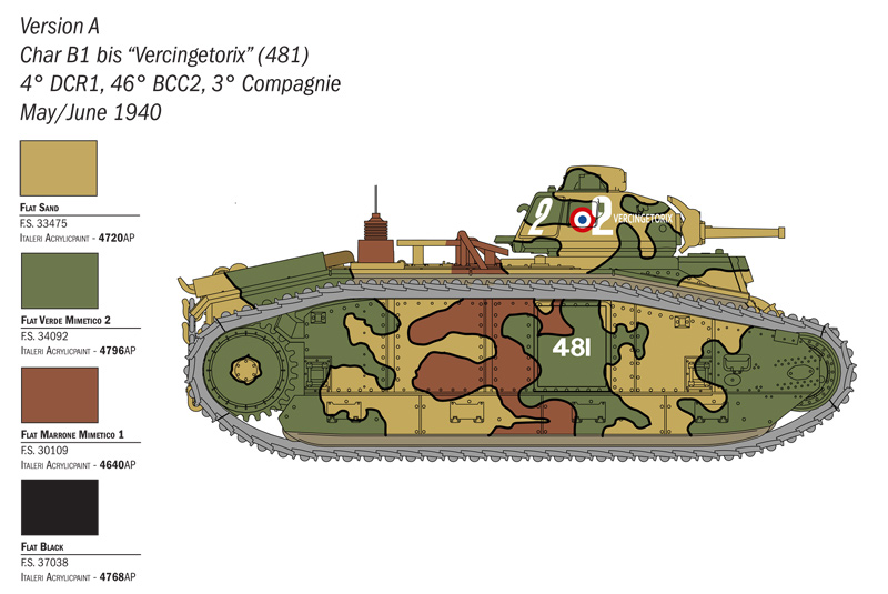 25766 - Char B1 Bis - Imagem 7