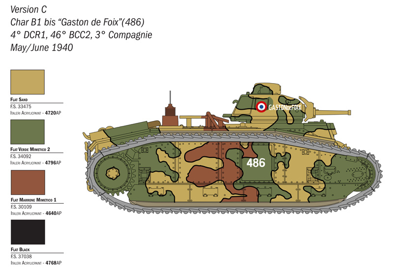 25766 - Char B1 Bis - Imagem 5