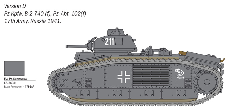 25766 - Char B1 Bis - Imagem 9