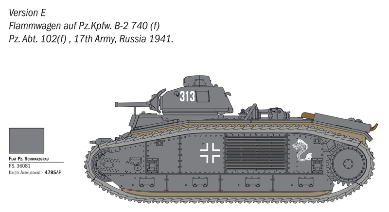 25766 - Char B1 Bis - Imagem 8