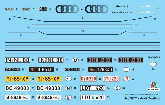 3671 - Audi Quattro - Imagem 3