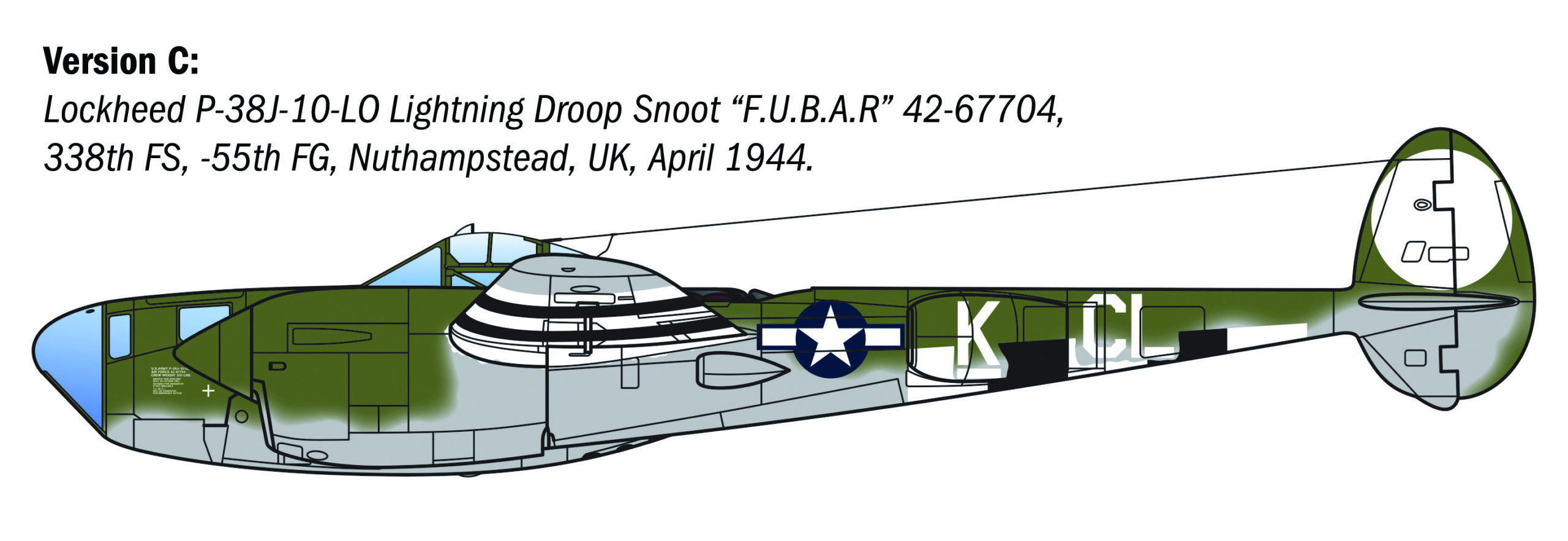 2834 - P-38J E.T.O. - Imagem 5