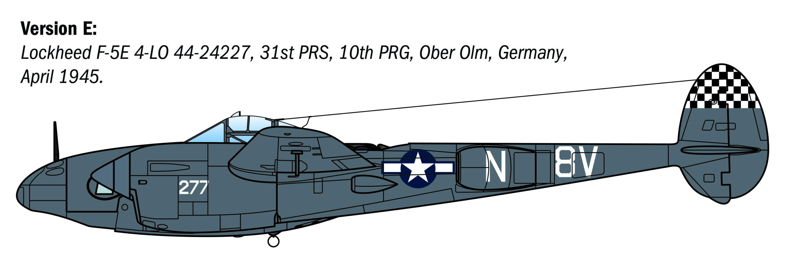 2834 - P-38J E.T.O. - Imagem 7