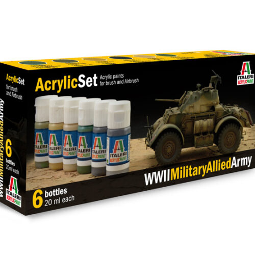 0440AP – ACRYLIC SET: WWII MILITARY ALLIED ARMY