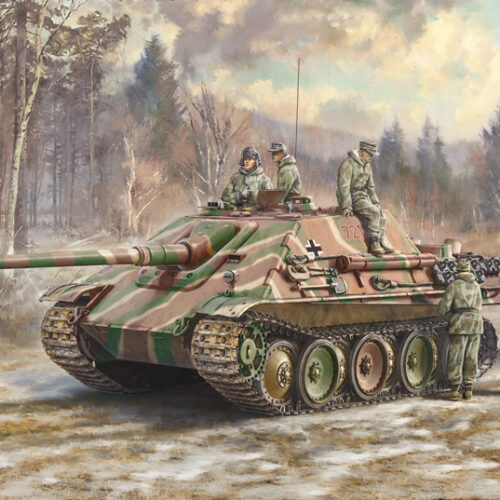6564 – Sd.Kfz.173 JAGDPANTHER with winter crew