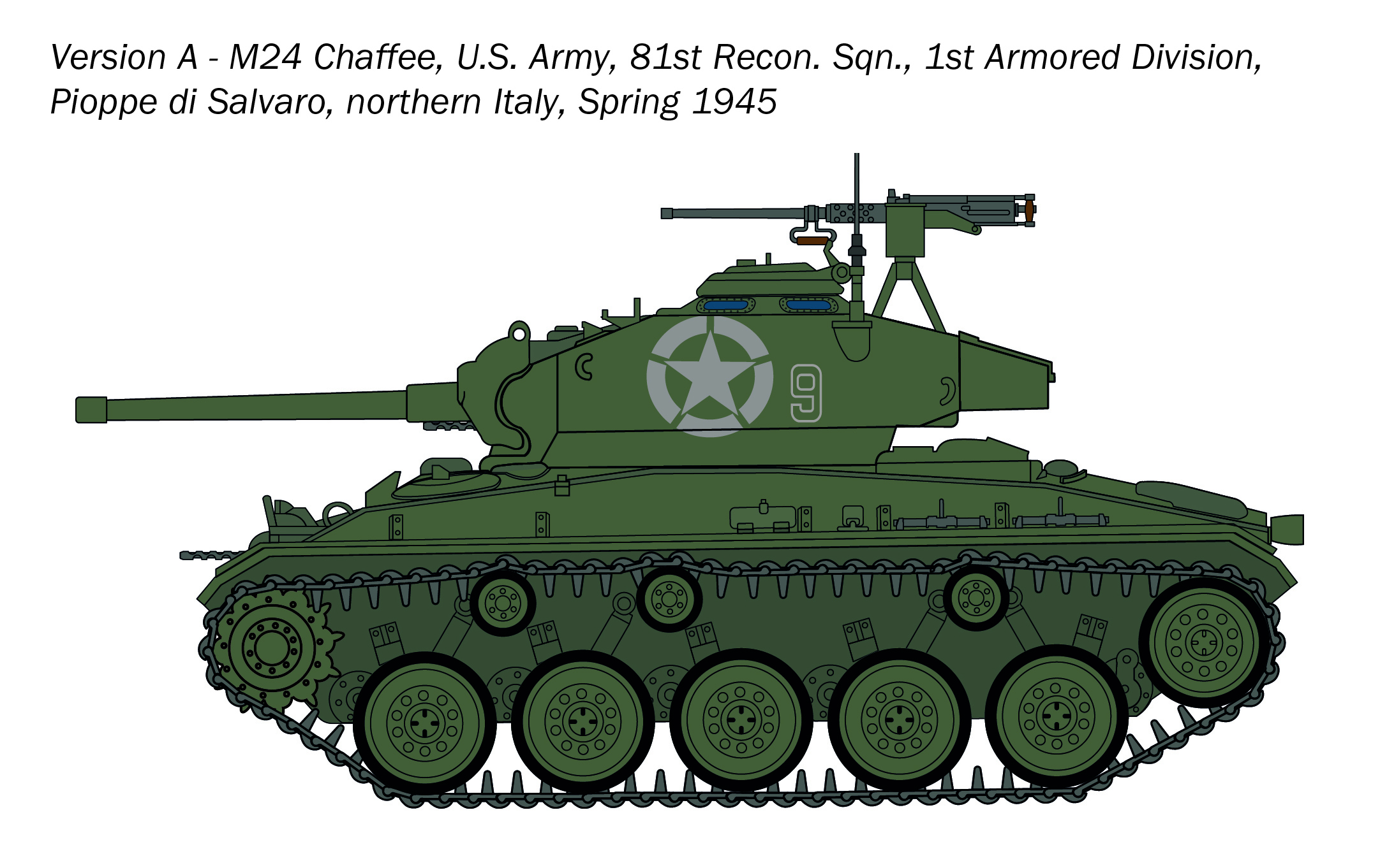 6761 - M24 CHAFFEE - Imagem 2