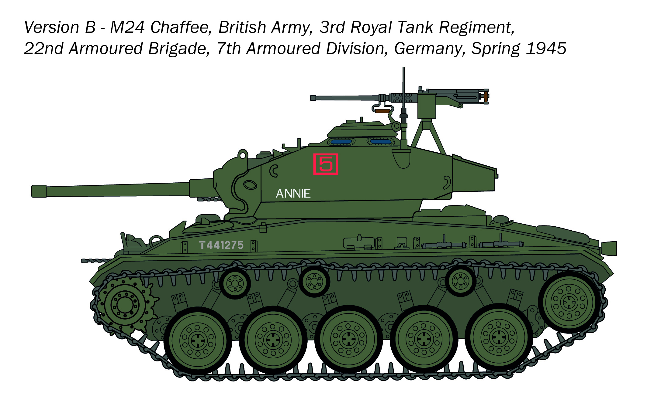 6761 - M24 CHAFFEE - Imagem 3