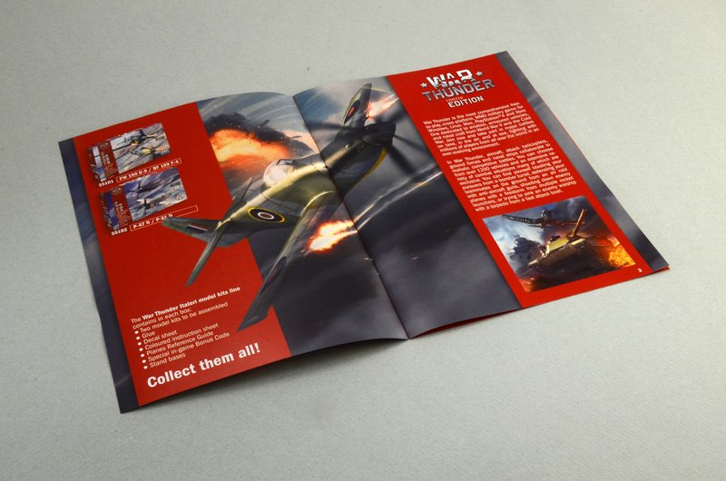 35102 -WAR THUNDER - P-47 N & P-51 D (1 : 72) - Imagem 4