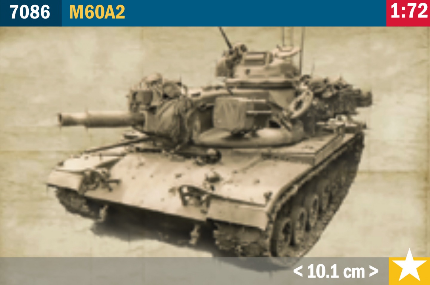 7086 - M60A2 (1 : 72)